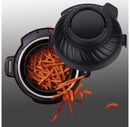 6qt Pressure Cooker Air Fryer - Silver