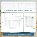 Easy Walk-Thru Safety Gate - White