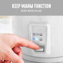 1.5qt Rice Cooker - White