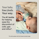 Advanced Anti-Colic Baby Bottles - Blue