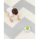 Playspot Geo Foam Floor Tiles - Chevron
