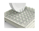 Extendable Plastic Dish Rack - Stone/Sage Green