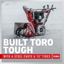 Toro SnowMaster 824 QXE (36003) 24" Snow Blower Two-Stage Electric Start OHV Toro 252cc Engine