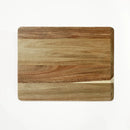 10"x13" Reversible Acacia Wood Cutting Board Natural - ™