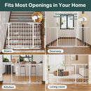 Easy Open 47-Inch Extra Wide Baby Gate