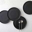 Celina 12-Piece Stoneware Dinnerware Set, Service for 4, Black