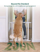 Extra Wide Baby/Dog Gate - White