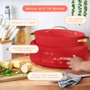 10-in-1 6 Qt Electric Multi-Cooker - Tomato Red