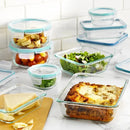 18-piece Glass Food Storage Set