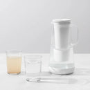 7 Cup Glass Water Filter Pitcher - White