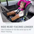 Poplar Convertible Car Seat - Magenta Onyx