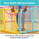 Superyard Colorplay 6 Panel Freestanding Baby Playard - Bright