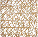 Woven Paper Square Placemat Set - Beige