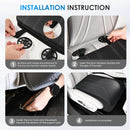 Car Seat Extender Support Cushion - Dark Black