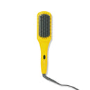 Heated Straightening Brush - Yellow