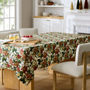 Floral Tablecloth 84"x60" - Machine Washable Cotton
