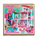 Dreamhouse, 75+ Pieces, Pool Party Doll House with 3 Story Slide