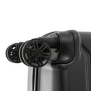 Lightweight Hardside Large Checked Spinner Suitcase - Black