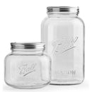 64oz Glass Half Gallon Storage Jar - Clear