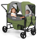 Stroller Wagon for 2 Kids - Meadow Green