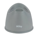 Nuby Beginner's Potty Training Seat with Removable Bowl - Gray