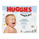 136 Ct Snug & Dry Baby Diapers - Size 5 (27+ lbs)