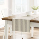 108" x 14" Cotton Striped Table Runner