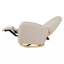Nami Electronic Recliner and Swivel Glider Recliner with USB Port - Performance Beach Eco-Weave with Light Wood Base