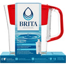 6cup Denali Water Pitcher Dispenser with Standard Water Filter - Fiery Red