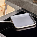 Square Griddle Pan - Grey