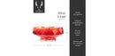 Footed Glass Punch Bowl - Clear
