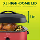 Aroma 18Qt Electric Roaster Oven With High Dome Lid