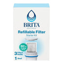 Refillable Water Filter Starter Kit - 3 Pack