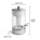 Culligan with ZeroWater Technology 40 Cup Glass Dispenser