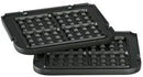 Grill & Griddle Waffle Plates - Black