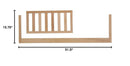 Crib Conversion Kit - Natural Wood