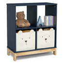 Brannan Bear Bookcase with Bins - Navy