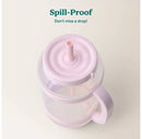 80oz Tritan Waterday Mug Light Pink: Iridescent Tumbler with Straw & Twist-Off Lid, Dishwasher-Safe