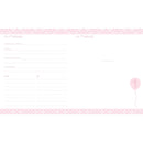 Chevron Baby Memory Book - Pink