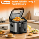 Electric Deep Fryer - Black