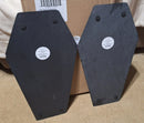 Halloween Slate Coffin Serve Board - Black