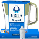 6-Cup Water Pitcher Dispenser - Olive Green