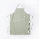 Adult Cooking Apron Sage Green - ™: Modern Kitchen Textile, Cotton, Pockets, OEKO-TEX Certified