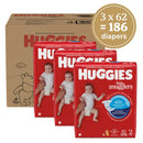 Huggies Little Snugglers Diapers - Size 2 - 186ct