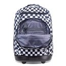 Laptop Rolling Backpack - Wavy Checkers