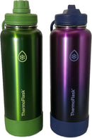 Stainless Steel Water Bottles - 40 Ounce (2 Pack)