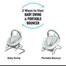 Soothe 'n Sway LX Swing - Derby