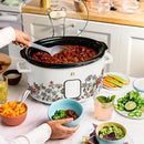 Programmable 6 Qt Slow Cooker - Wildflower White Icing