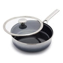 Steel Core Enameled 3-Quart Sauté Pan With Lid