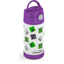 Kids' 12oz Stainless Steel FUNtainer Water Bottle - Minecraft Girl